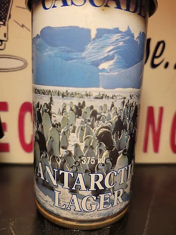 Lo Fi Beer Can Microphone - Cascade Antarctic Lager, Penguins