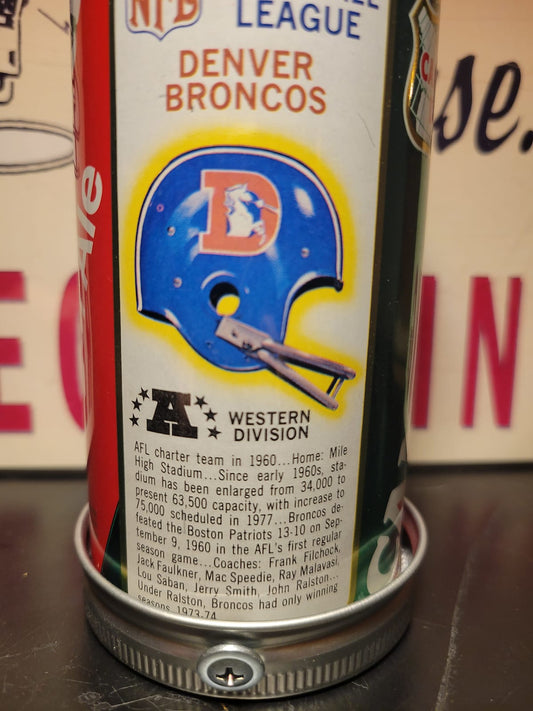 Lo Fi Soda Can Microphone - 1976 NFL Denver Broncos