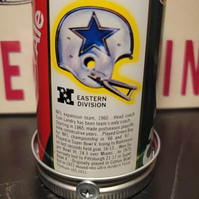Lo Fi Soda Can Microphone - 1976 NFL Dallas Cowboys