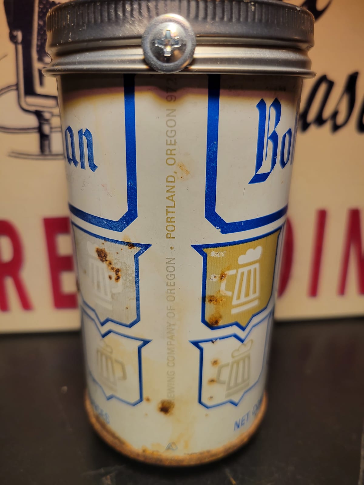 Lo Fi Beer Can Microphone - Portland, Oregon Bohemian Brew