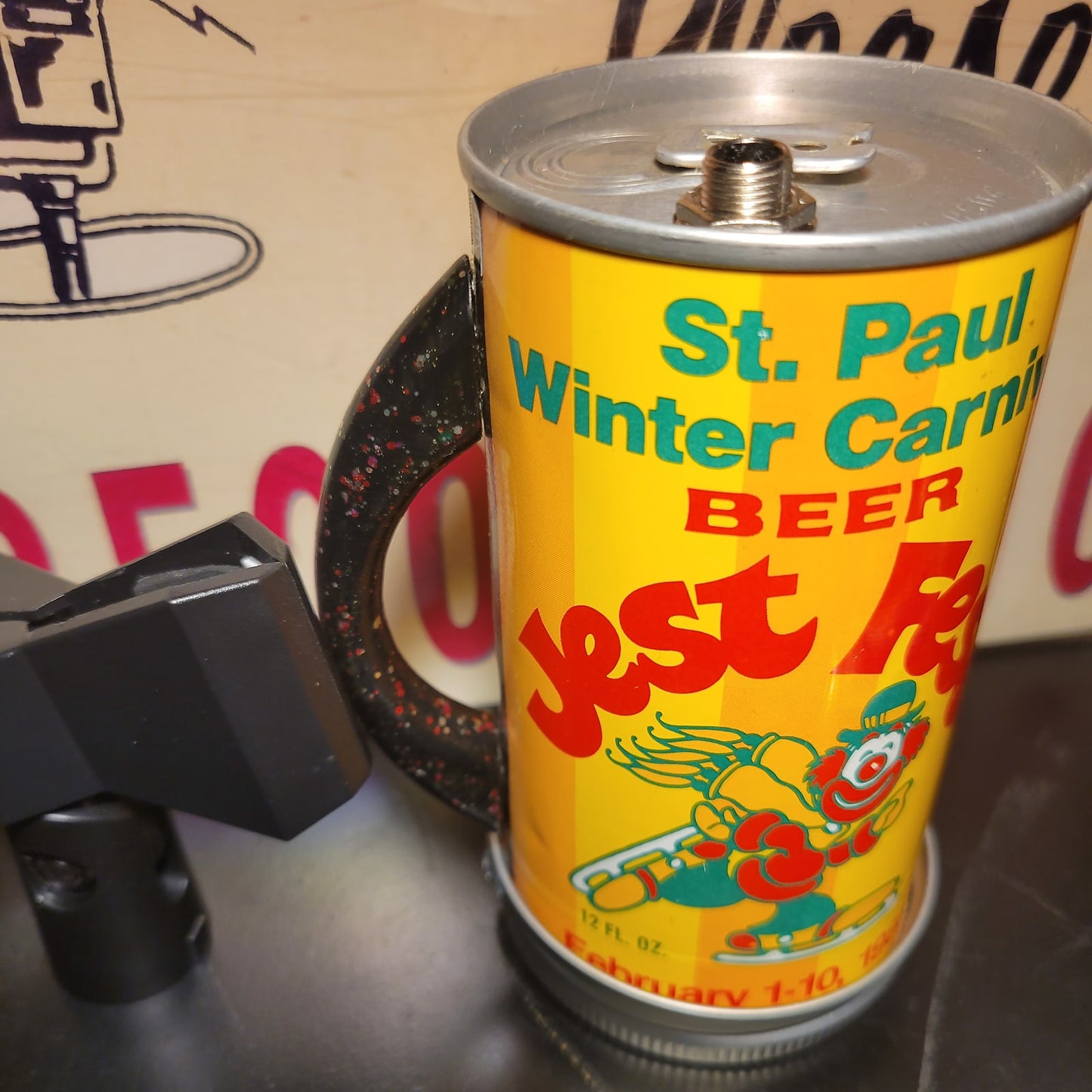 Lo Fi Beer Can Microphone - Minnesota, 1980 Winter Carnival