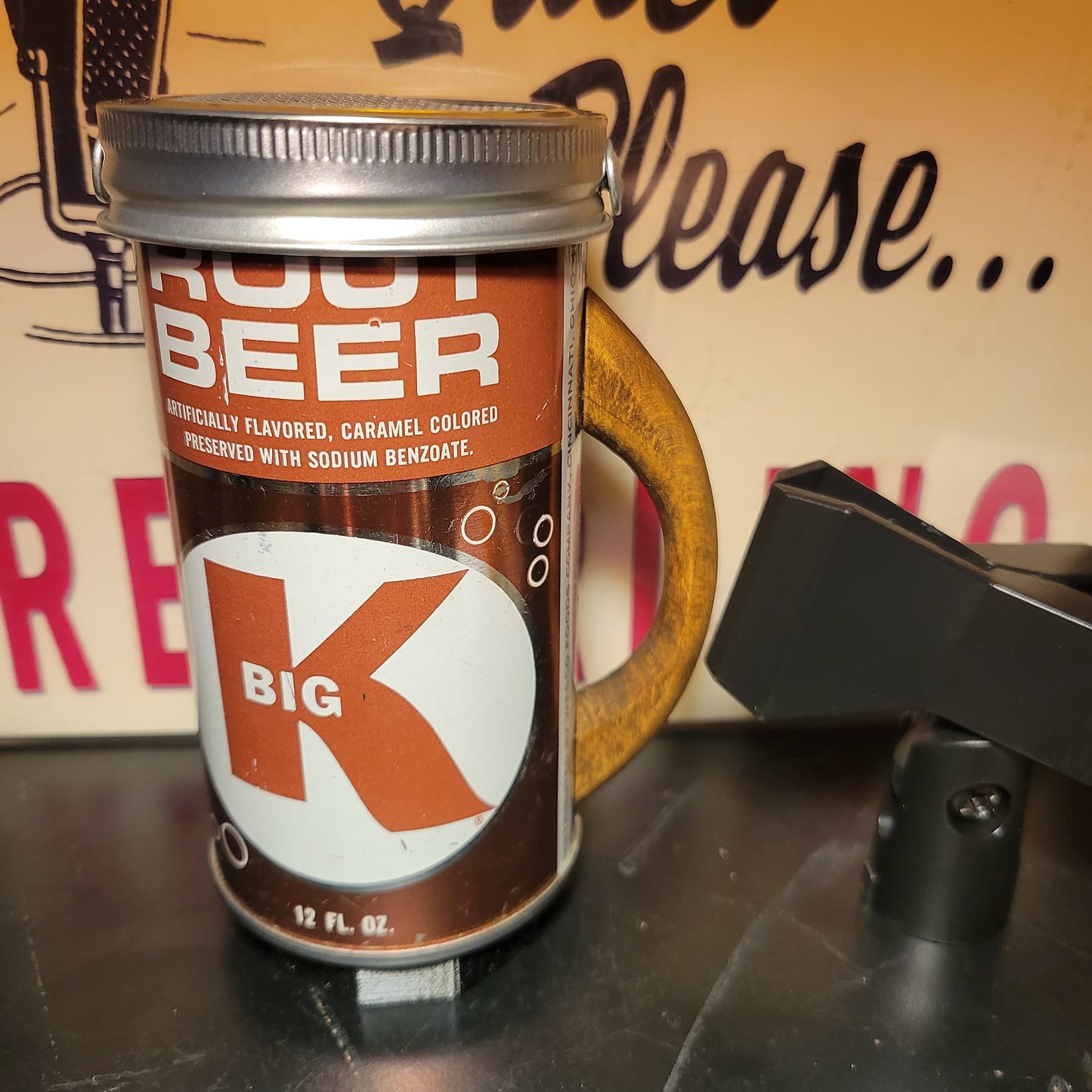 Lo Fi Soda Can Microphone - Big K Root Beer