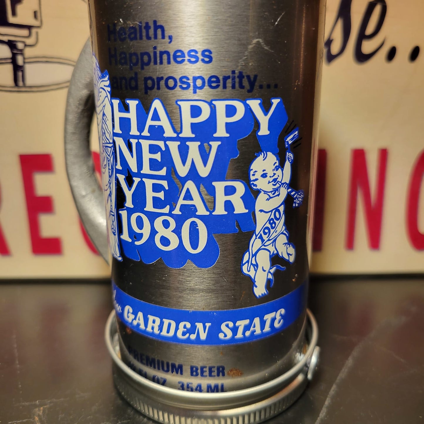 Lo Fi Beer Can Microphone - Bilow New Jersey 1980 Baby New Year