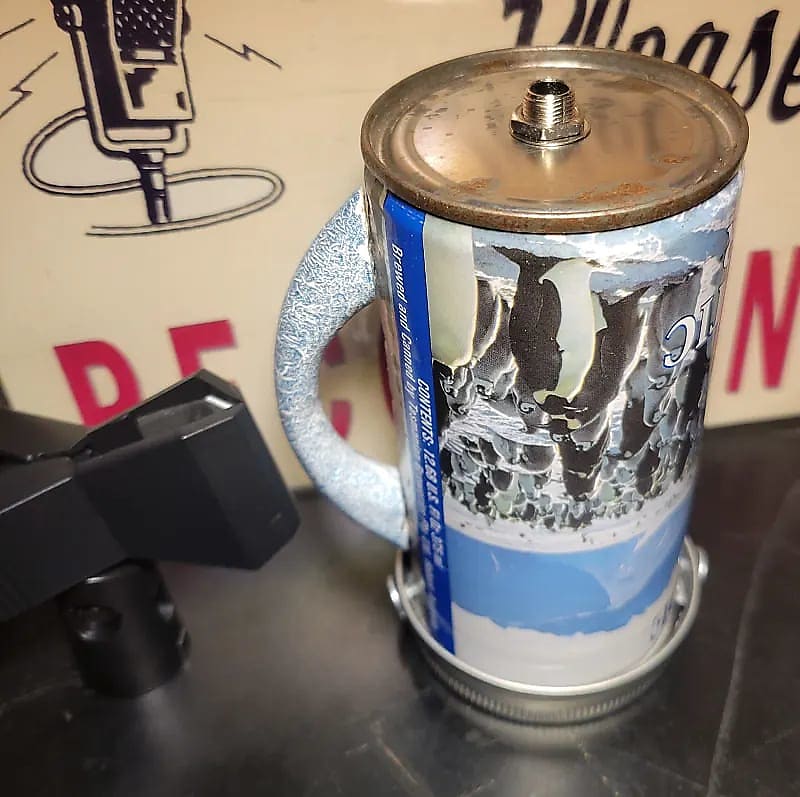 Lo Fi Beer Can Microphone - Cascade Antarctic Lager, Penguins