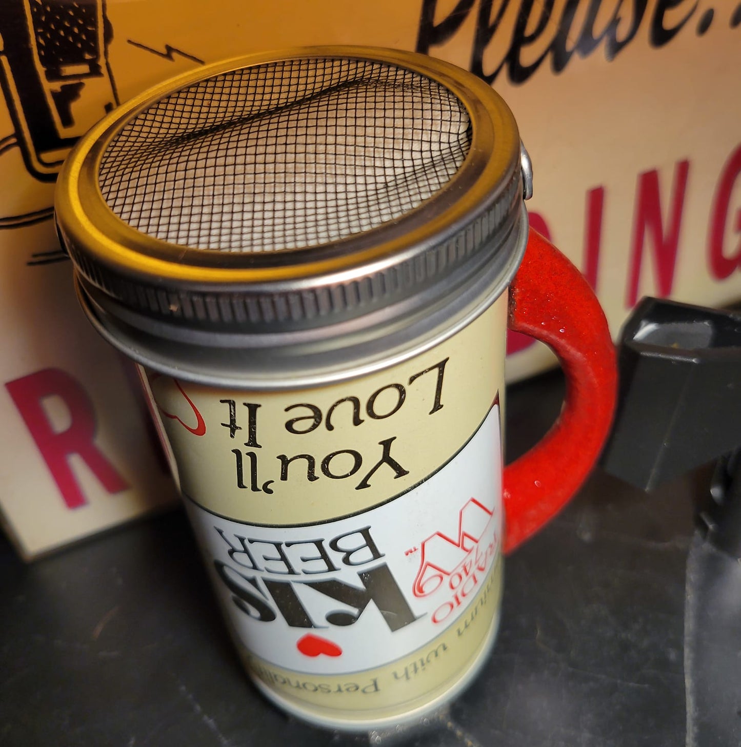 Lo Fi Beer Can Microphone - WKIS Radio