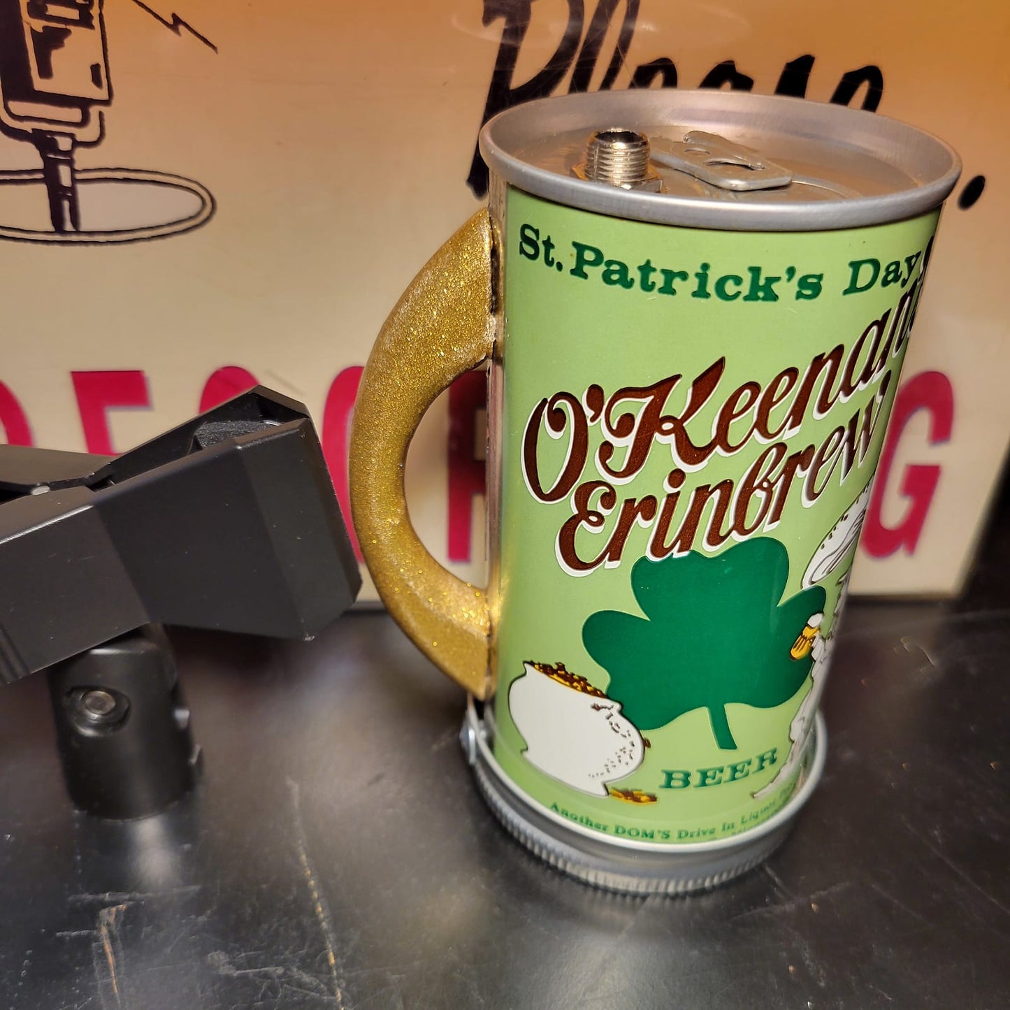 Lo Fi Beer Can Microphone - Minnesota, St. Patrick's Day O'Keenan's Erinbrew