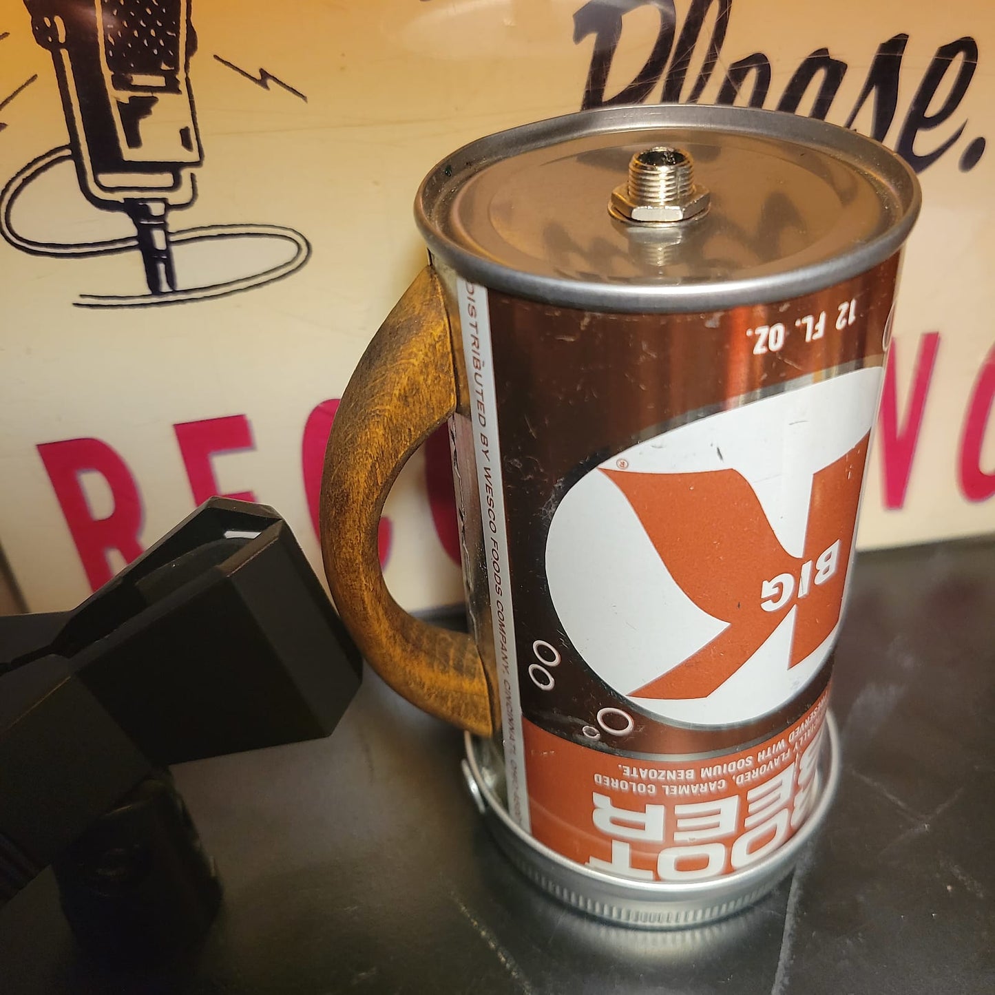 Lo Fi Soda Can Microphone - Big K Root Beer