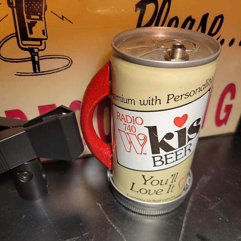 Lo Fi Beer Can Microphone - WKIS Radio