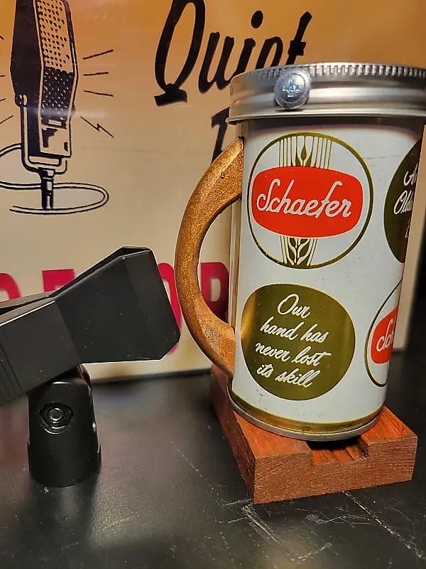 Lo Fi Beer Can Microphone - New York City, Schaefer