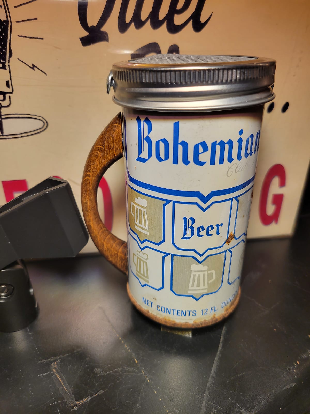 Lo Fi Beer Can Microphone - Portland, Oregon Bohemian Brew